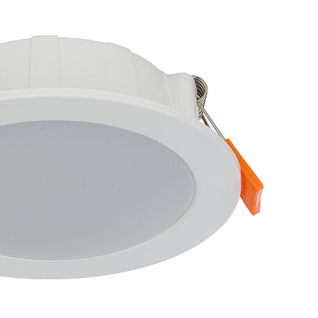 LAMPA sufitowa KOS 8782 Nowodvorski okrągła OPRAWA LED 8W 3000K wpust łazienkowy IP44 biały