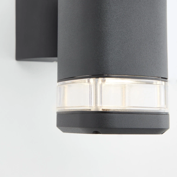 Lampa zewnętrzna ścienna Jandy 90967A06 na elewację IP44 czarna