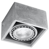 Kwadratowa lampa sufitowa SL.0883 betonowa do sypialni