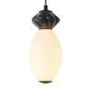 Lampa wisząca do sypialni Balos PND-94921-1B-BK LED 7W 3000K ceramiika czarna