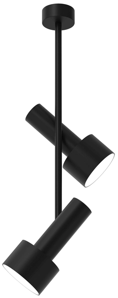 Sufitowa lampa Linterna MLP8676 klask do sypialni czarna