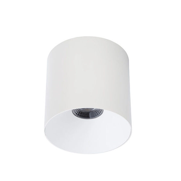 Spot LAMPA sufitowa OS 8740 Nowodvorski okrągła OPRAWA metalowa LED 20W 3000K tuba downlight biały