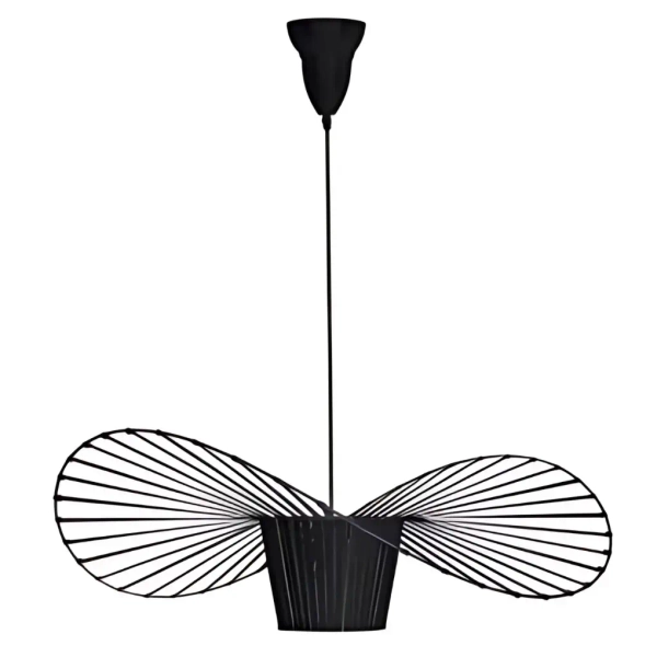 Żyrandol do salonu Paris LWPAR nad stół kapelusz czarny