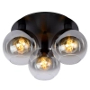 Sufitowa lampa do salonu MARIUS 74114/03/30 Lucide szklana kula złoty