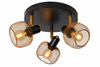 Regulowana LAMPA sufitowa MAREN 77978/13/02 Lucide plafon OPRAWA metalowa reflektorki loftowe mosiądz złote