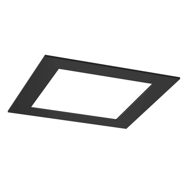 Wpuszczana LAMPA sufitowa TOTTORI IL 8059 Shilo podtynkowa OPRAWA łazienkowa LED 10W 3000K do zabudowy IP44 czarna glenn