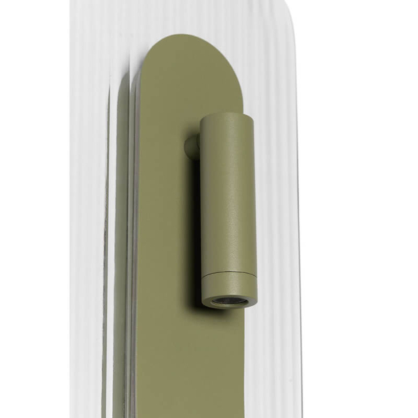 Regulowana lampa ścienna Riflo RIWC614002 LED 3W 3000K tubka oliwkowa