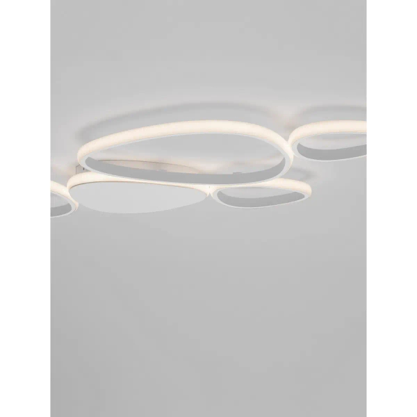 Sufitowa lampa do salonu ALONTRA LE45500 LED 48W 3200K biała