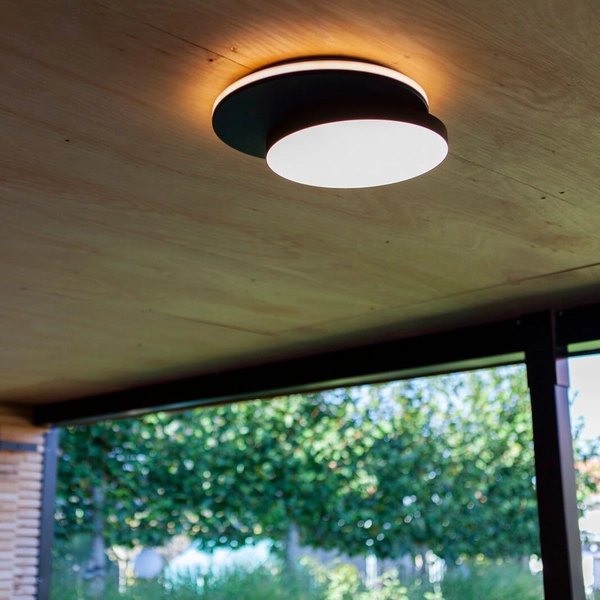 Lampa zewnętrzna GOLETA 5205801012 LED 24,3W 3000-4000K IP44 czarna