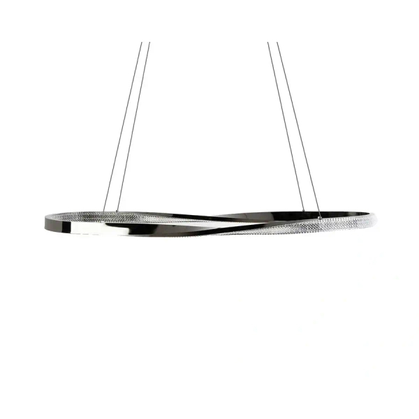 Żyrandol ANILLO czarny MSE1501100602 1xLED 41W 3000K pierścień glamour