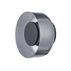 Kinkiet ścienny art deco DONUT ST-5072W czarny dymiony metalowy szklany LED 6W do holu