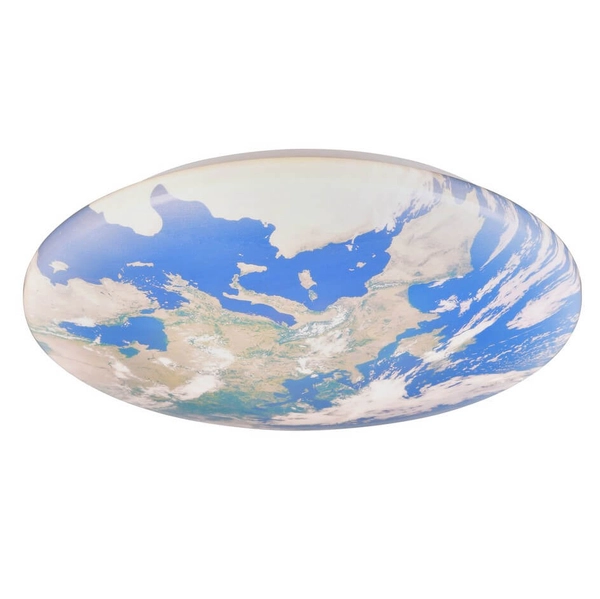 Sufitowa lampa Terra R67471100 LED 15W 3000K IP44 biały niebieski zielony