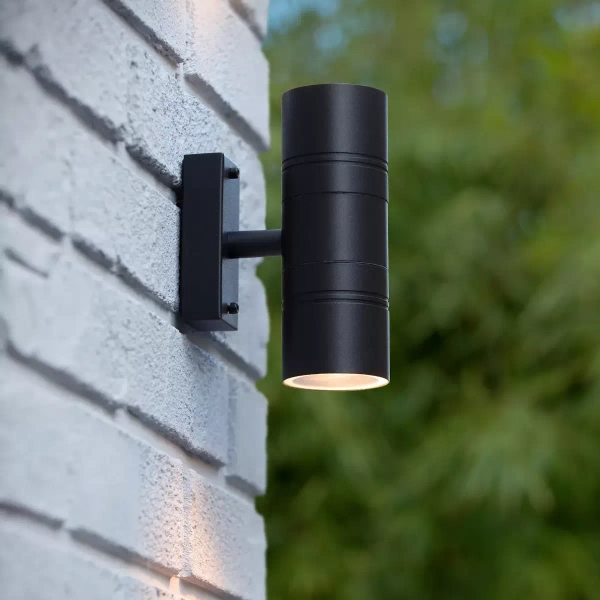 Ścienny kinkiet ARNE-LED 14867/11/30 Lucide IP44 góra-dół czarny