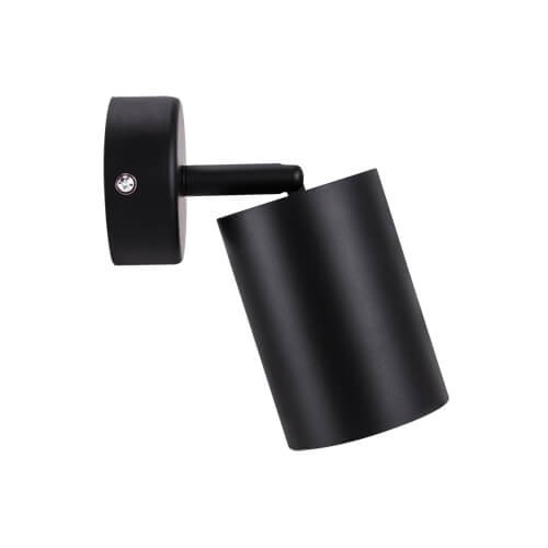 LAMPA sufitowa BEMOL 03534 Ideus ścienna OPRAWA regulowany SPOT reflektorek tuba czarna