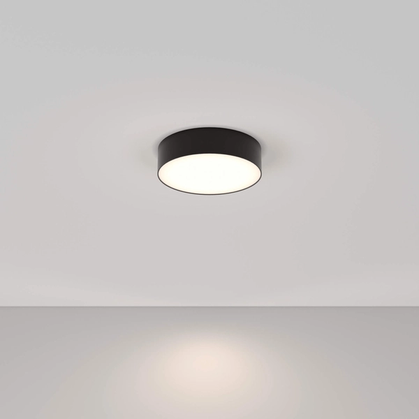 Ledowy plafon Zon C032CL-L32B4K 26W okrągły czarny