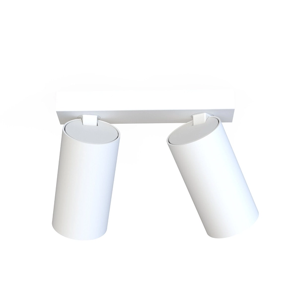 Sufitowa lampa nowoczesna Mono 7774 regulowana do sypialni biała