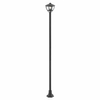 Ogrodowa lampa stojąca Amelia 10498 IP44 latarnia metalowa czarna