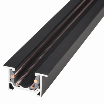 Szyna wpuszczana do systemu magnetycznego 2m MAX NT0012 48V czarna