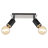 Spot lampa sufitowa Joseba 54032-2B 2-punktowa czarna
