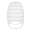 Sufitowa lampa jadalniana BELLA 323385 nad stół złoty