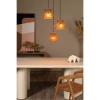 Kaskadowa lampa zwis TASMAN 10420/03/72 Lucide eco beżowa mosiądz
