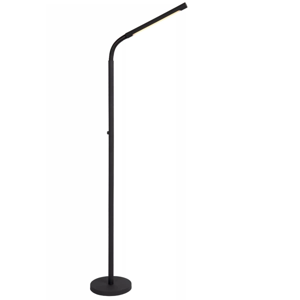 Podłogowa lampa stojąca Gilly LED 3W do salonu czarna