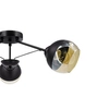 LAMPA sufitowa 1018/3 BL Elem metalowa OPRAWA loftowa czarna