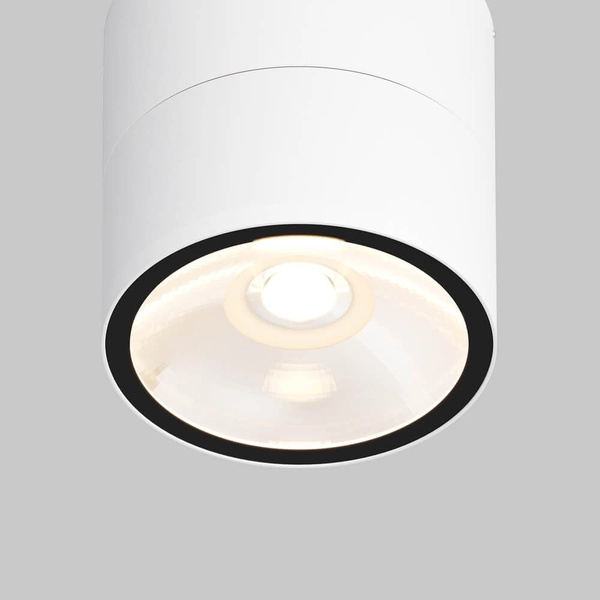 Lampa nasufitowa Spin O310CL-L5W3K LED 5W 3000K IP54 z regulacją biała