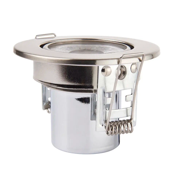 Okrągła lampa sufitowa SHIELD 108296 LED 5W 3000-6000K oczko nikiel