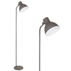 LAMPA podłogowa DEREK 4329 Rabalux stojąca OPRAWA do salonu szara