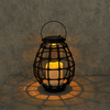 Solarny lampion ogrodowy Koge 313249 LED czujnik zmierzchu czarna