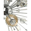 Designerska wisząca lampa Exodus EXO0850 kryształowa chrom