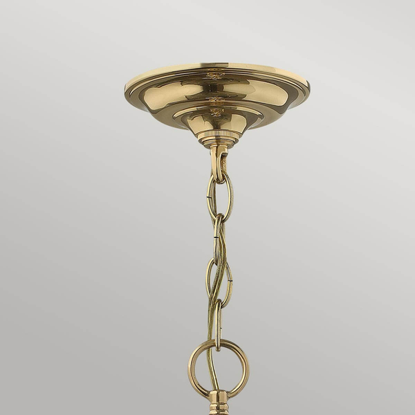 Lampa wisząca Gentry HK-GENTRY-P-L-PB Hinkley polerowany mosiądz