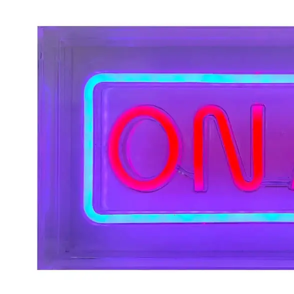 Lampka neonowa stolikowa Neon FM-NLB39 Zumaline LED on air kolorowa