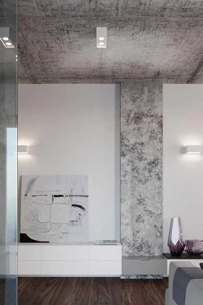 Plafon LAMPA sufitowa SL.0380 natynkowa OPRAWA prostokątna downlight biała