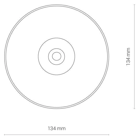 Sufitowa LAMPA spot IOS 8738 Nowodvorski metalowa OPRAWA plafon LED 20W 4000K tuba downlight biały