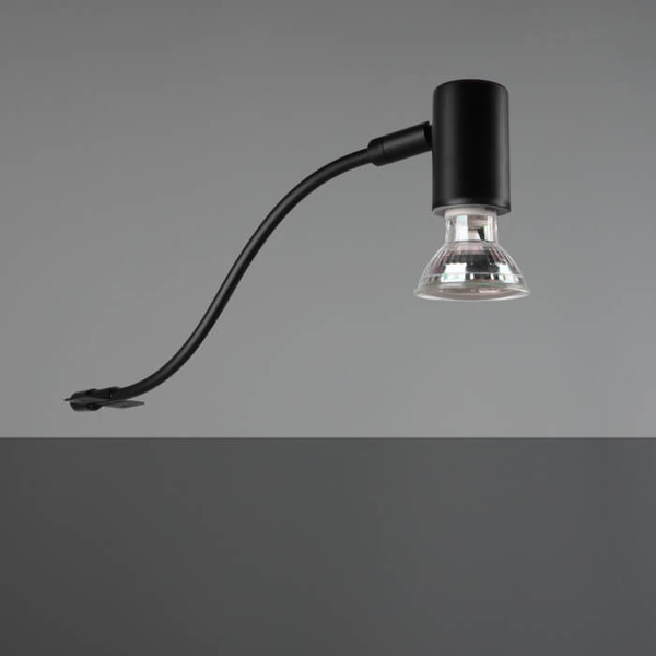 Lampa ścienna do łazienki VESNOW DL132283400 metalowa IP44 czarna