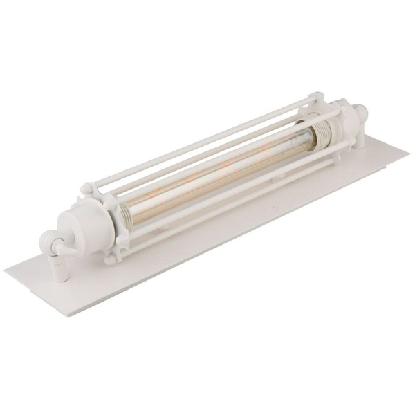 Kinkiet ścienny do salonu Retro Loft ABIGALI-KR-E27-WHITE retro biały