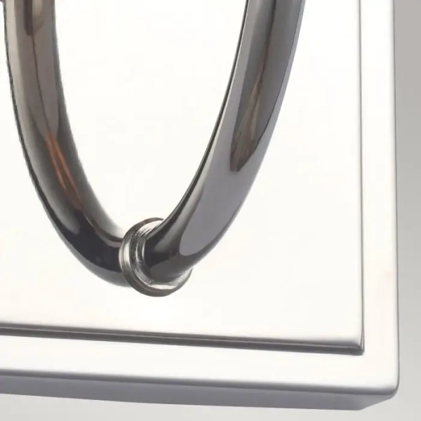 Kinkiet ścienny z abażurem Felixstowe QN-FELIXSTOWE1-C IP44 chrom