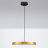 Wisząca lampa CORUNA LE44430 LED 37W 3000K dysk złota czarna