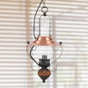 Rustykalna lampa wisząca ENNA 7869 Rabalux latarenka retro miedziana czarna