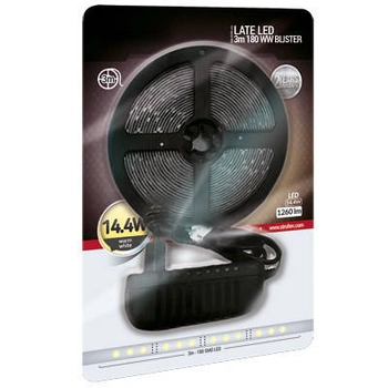 Taśma LED 14,4W 3000K LATE LED 03032 Ideus pasek 3 metry 1260lm biała