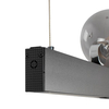 Wisząca lampa kulista Lineal MSE010100270 Moosee kule przydymione czarne