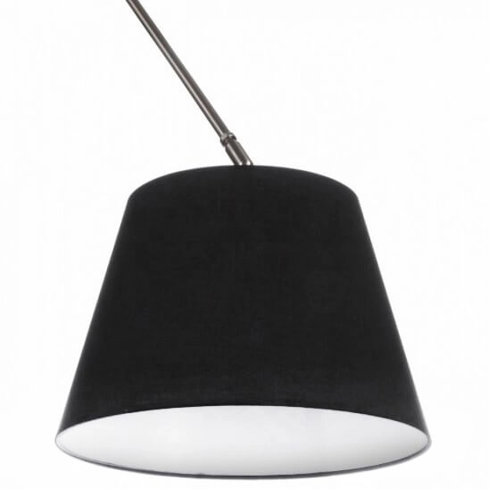 Wisząca lampa na wysięgniku Adam AZ1842+2xAZ2600 zestaw satyna czarna