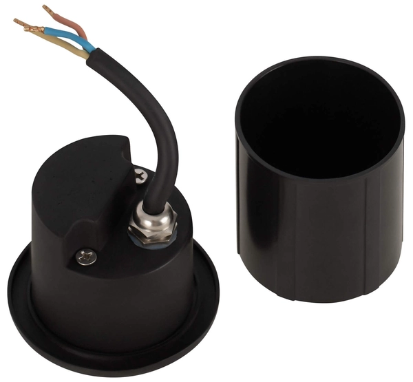 Zewnętrzna oprawa schodowa wpuszczana Lock O014SL-L3B3K LED 3W IP65 czarne