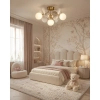 Sufitowa lampa CHIC biała złota ST-DL-2969C 3xG9 5W okrągła kulista