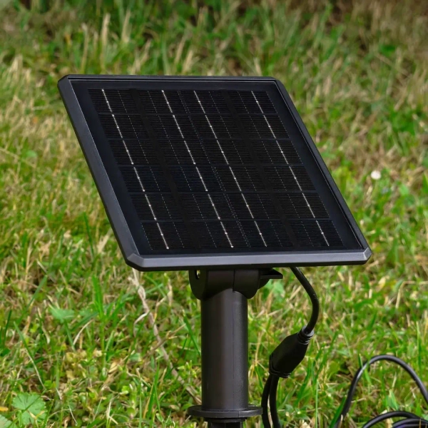 Pierścieniowa wbijana lampa ogrodowa Rings EKO2360 LED 3W 3000K IP54 czarny