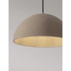 Wisząca lampa do jadalni NAVIRTA LE45342 kopułowa brązowa