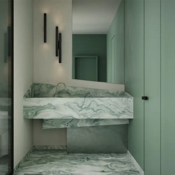 Podwójny ścienny kinkiet metalowy Calipso C082WL-24W2.7K-B czarny