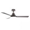 Naturalna lampa sufitowa z wentylatorem 22083 LED 22W CCT brązowy